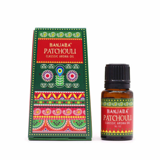 Banjara Indian Fragrance Oil 10ml - Patchhouli